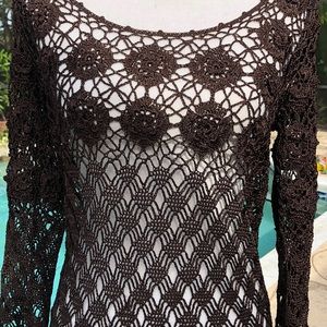 Crocheted tunic from The Limited!